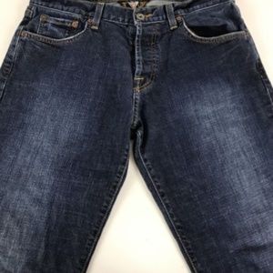 Lucky Brand Slim Bootleg Button Fly Jeans 32x33